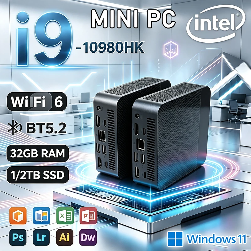 Retro Gaming Mini Pc - 2026 Mini PC Windows 11 Pro