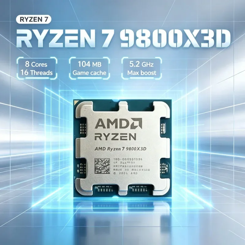 Amd Cpu Ryzen 7 - High Performance AMD Ryzen 7 9800X3D