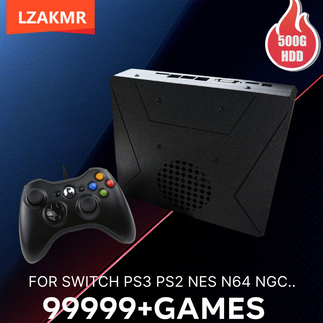 Retro Gaming Mini Pc - LZAKMR S1 Retro Game Console Dual