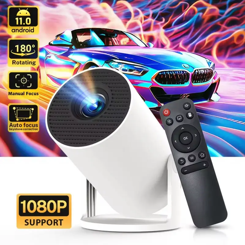 Retro Gaming Projector - 1pc Portable 1080P Projector HY300 270