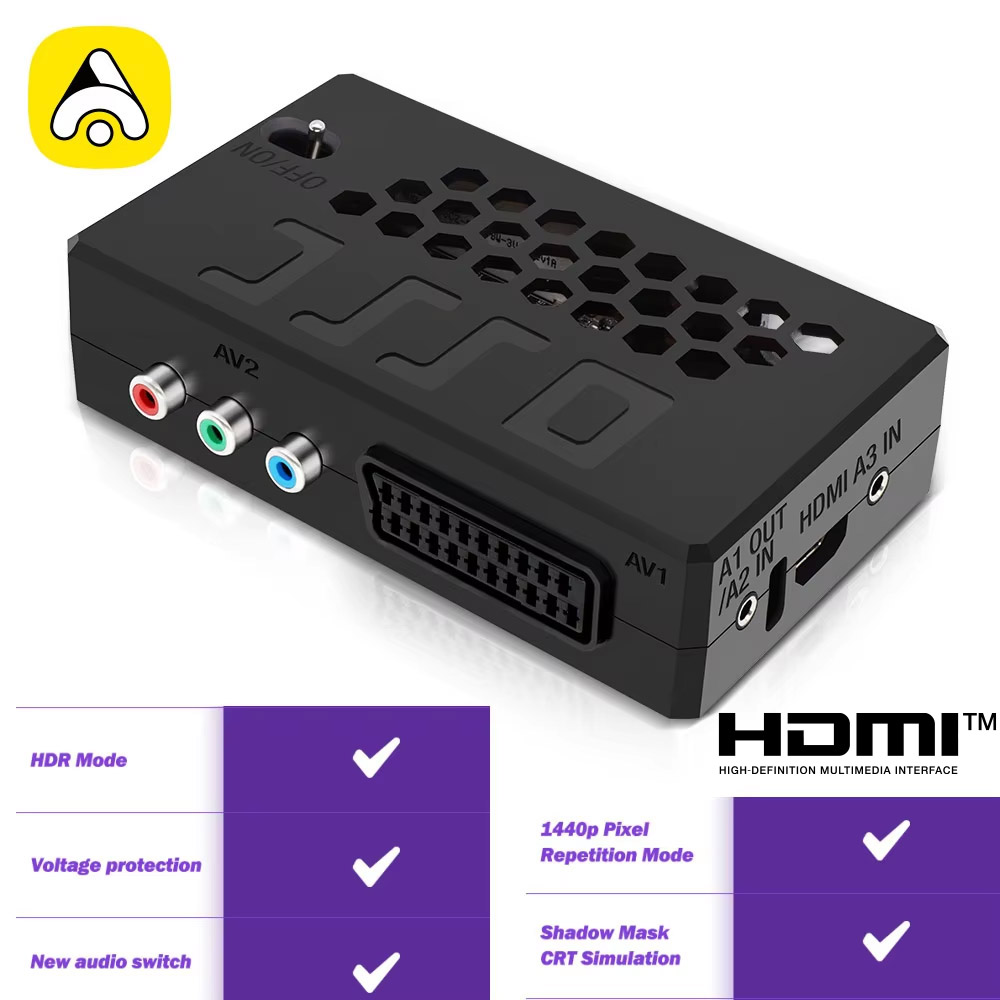 Retro Gaming Hard Drive - OSSC Upscaler HDMI™ Converter For Retro