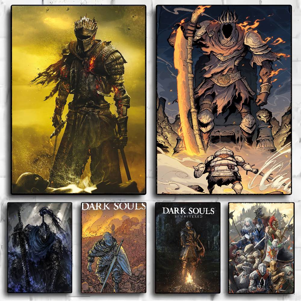 GAME Dark Souls Vintage Poster - Retro Poster Gaming review and price
