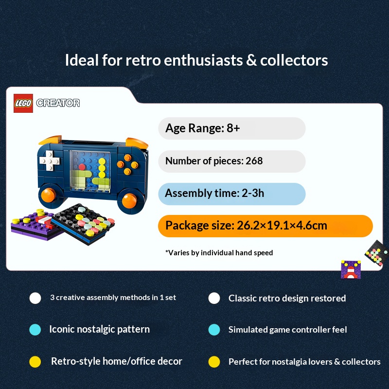 LEGO Creator 3in1 Building Blo - Retro Gaming Box review and price