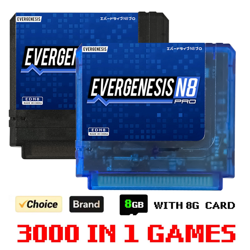 3000 in 1 Game Card ED N8 Pro  - Retro Gaming Box review and price