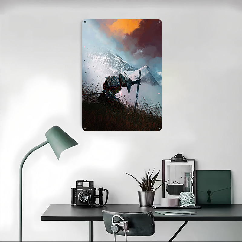 Samurai Pop Art Printed Poster - Retro Poster Gaming review and price
