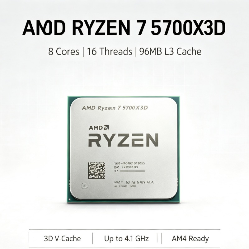AMD Ryzen 7 5700X3D Desktop Bu - Amd Cpu Ryzen 7 review and price