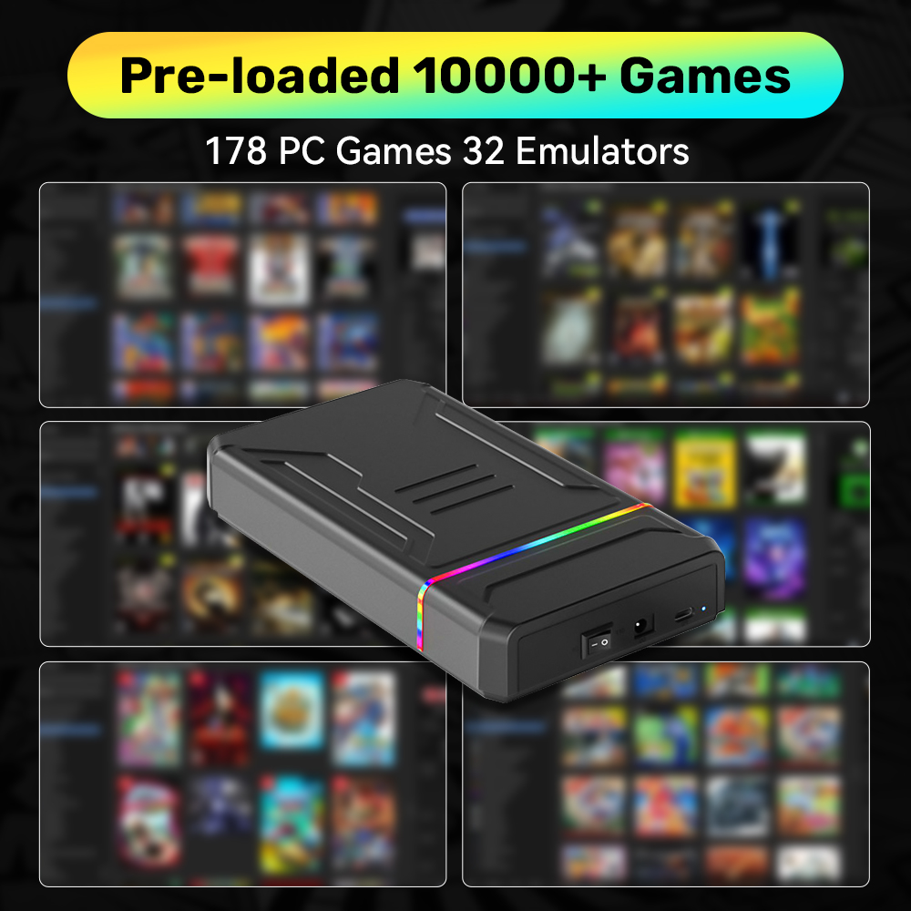 3TB External Retro Game HDD Em - Retro Gaming Hard Drive review and price
