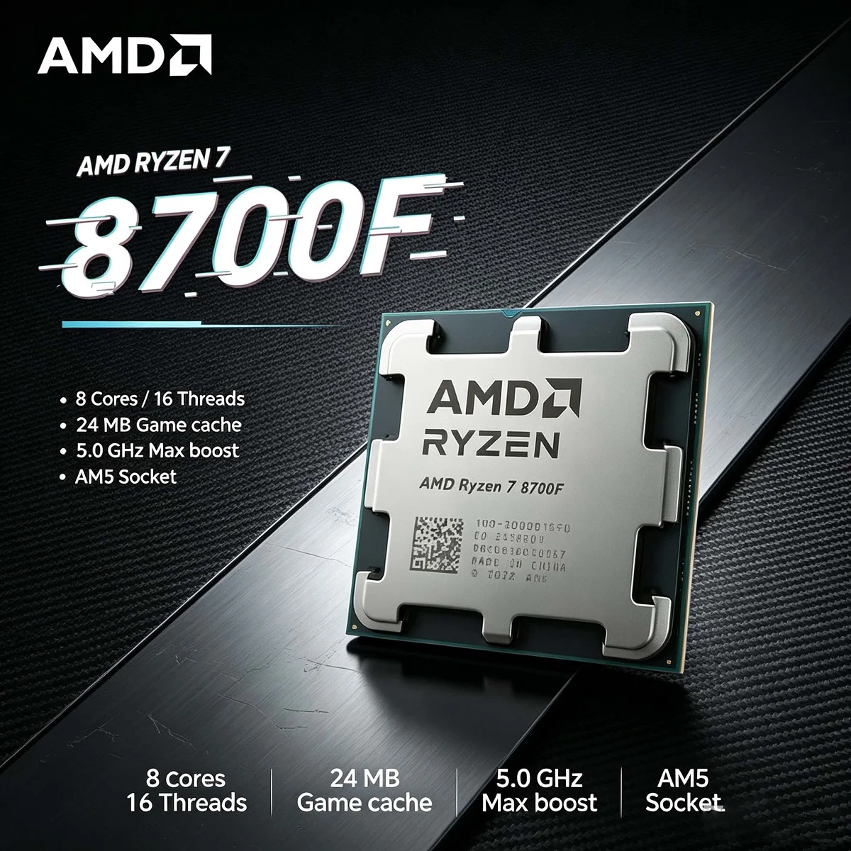 AMD R7 8700F Ryzen 7 8700F CPU - Amd Cpu Ryzen 7 review and price