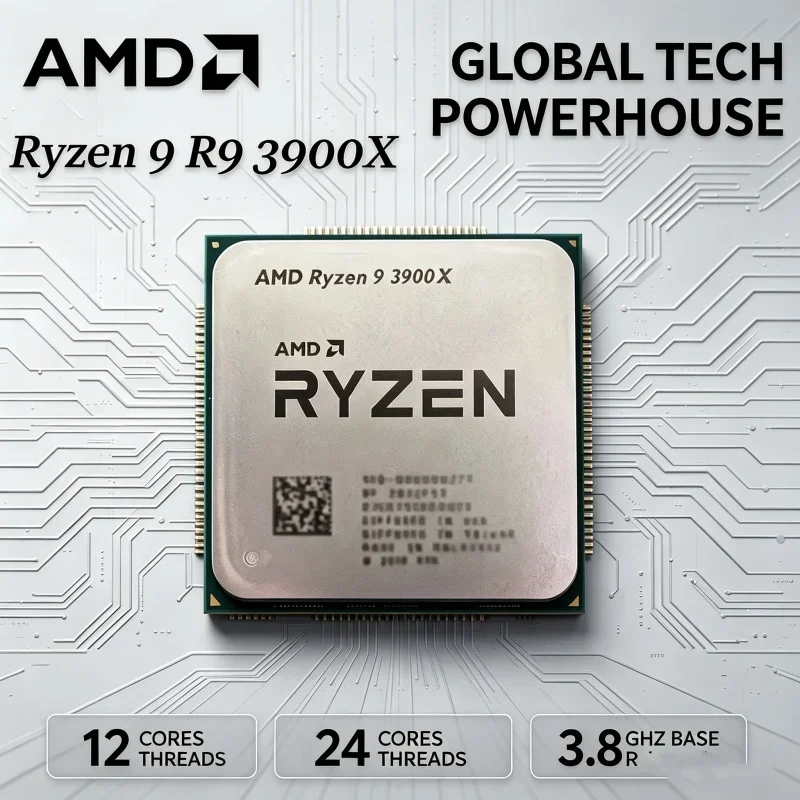 AMD R9 3900X Ryzen 9 3900X Fla - Amd Cpu Ryzen 9 review and price