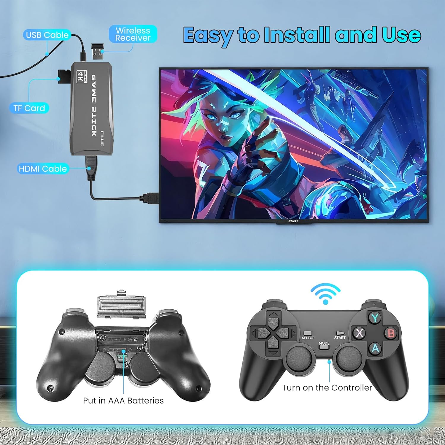M8 Game Console 20000+ Games E - Retro Gaming With Projector review and price