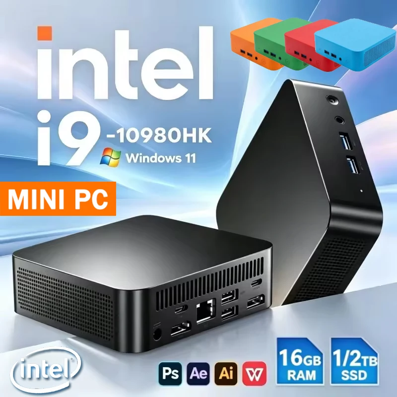 Intel i9 10980HK Mini PC Dual  - Retro Gaming Mini Pc review and price