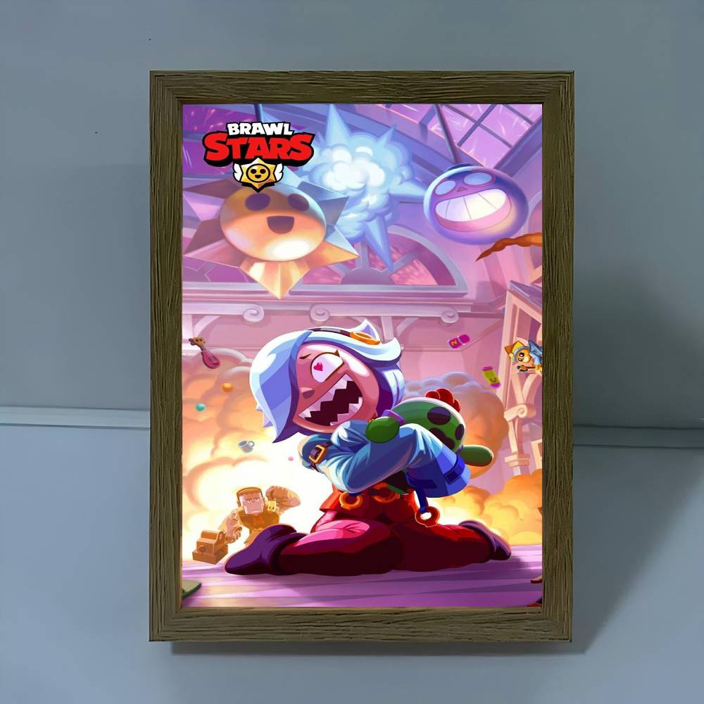 Anime Game Brawl Stars Movie S - Retro Poster Gaming review and price