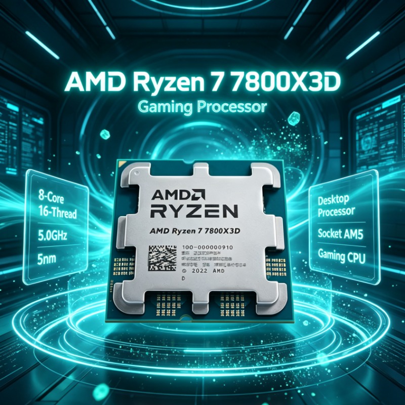 AMD R7 7800X3D Ryzen 7 AM5 CPU - Amd Cpu Ryzen 7 review and price