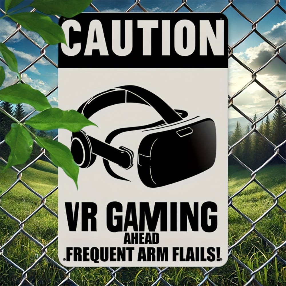 1PC Caution VR Gaming Metal Ti - Retro Gaming Vr review and price