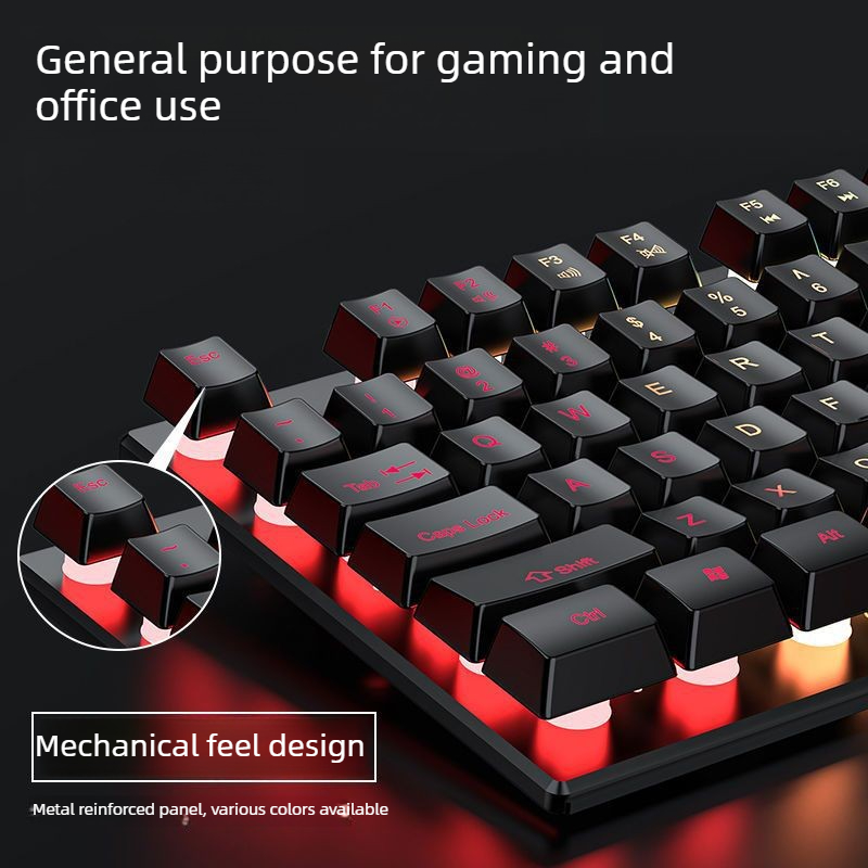 EWEADN GX330 Gaming Keyboard 1 - Retro Gaming Windows review and price