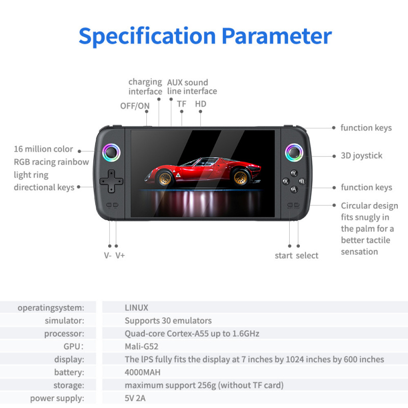 New M27 Large Screen Handheld  - Retro Gaming Gadgets review and price