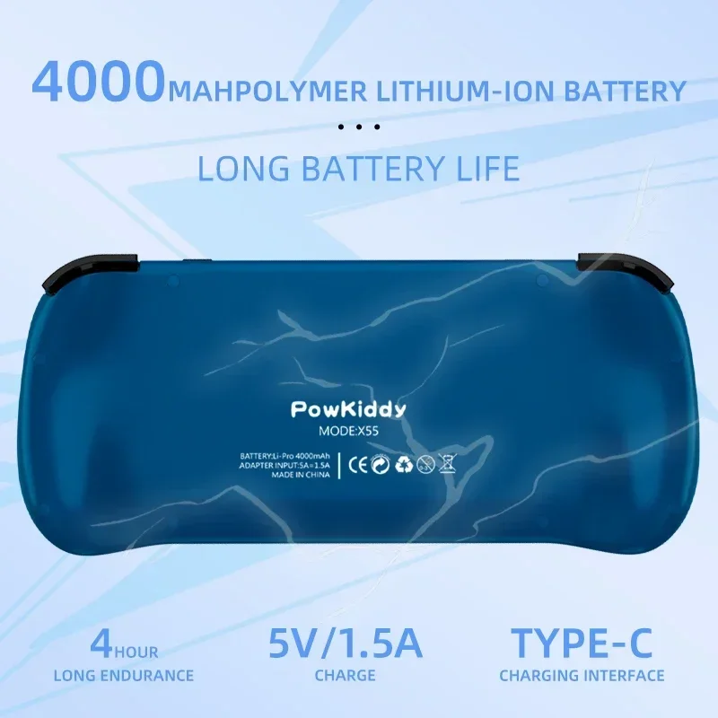 80000Games 512G POWKIDDY X55 5 - Retro Gaming Emulator review and price