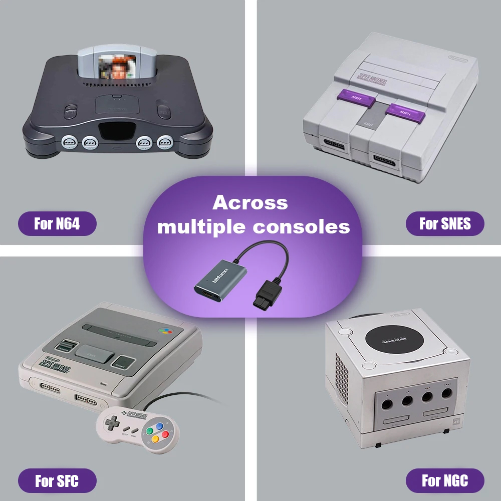 Bitfunx 720P Svideo / AV To HD - Retro Gaming Box review and price