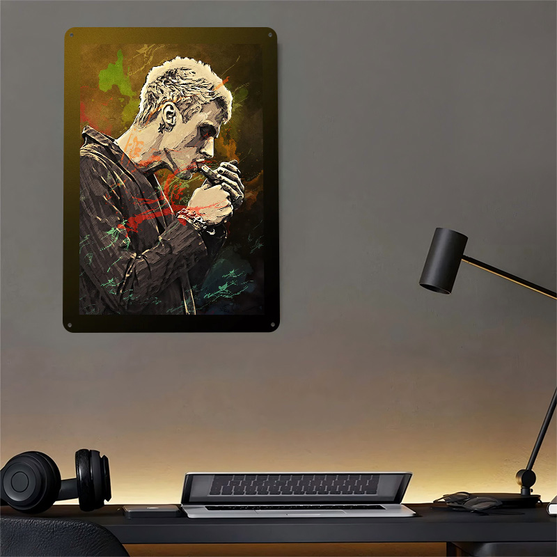 Machine Gun Kelly Tin Poster C - Retro Gaming Gun review and price