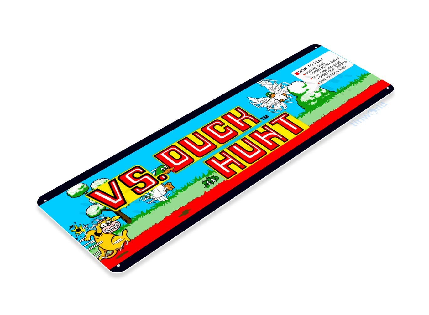 TIN SIGN Duck Hunt Arcade Marq - Retro Gaming Shops review and price