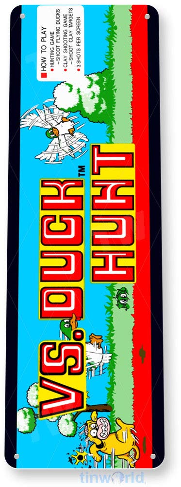 TIN SIGN Duck Hunt Arcade Marq - Retro Gaming Shops review and price