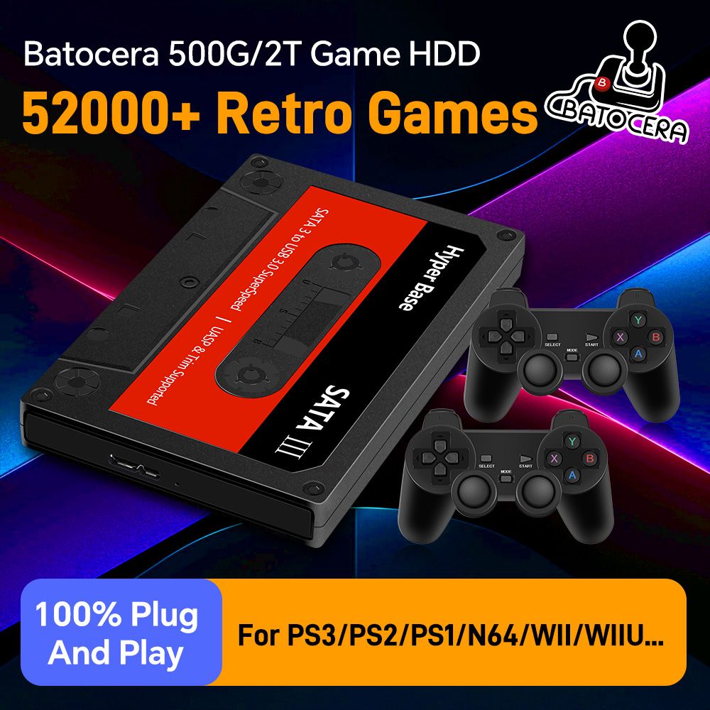 Batocera 500G Retro Game Hard  - Retro Gaming Hard Drive review and price
