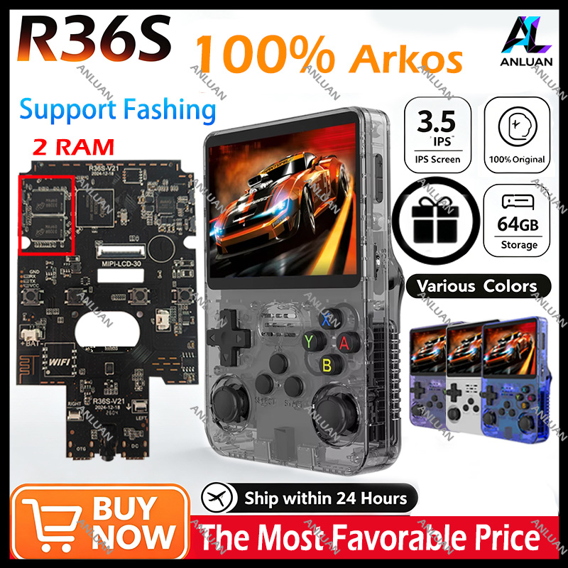 Genuine R36S Retro Handheld Ga - Retro Gaming Emulator review and price