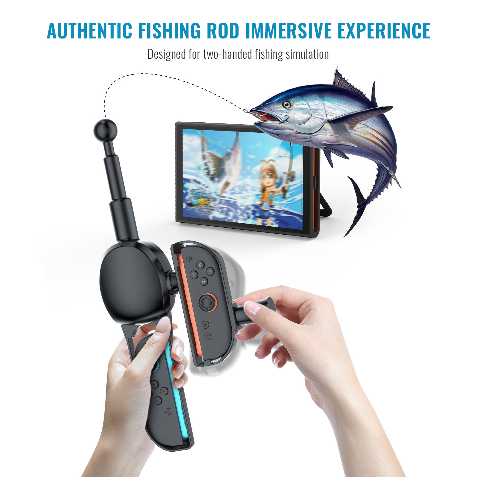 Fishing Rod NS2285 for Switch  - Retro Gaming Gun review and price