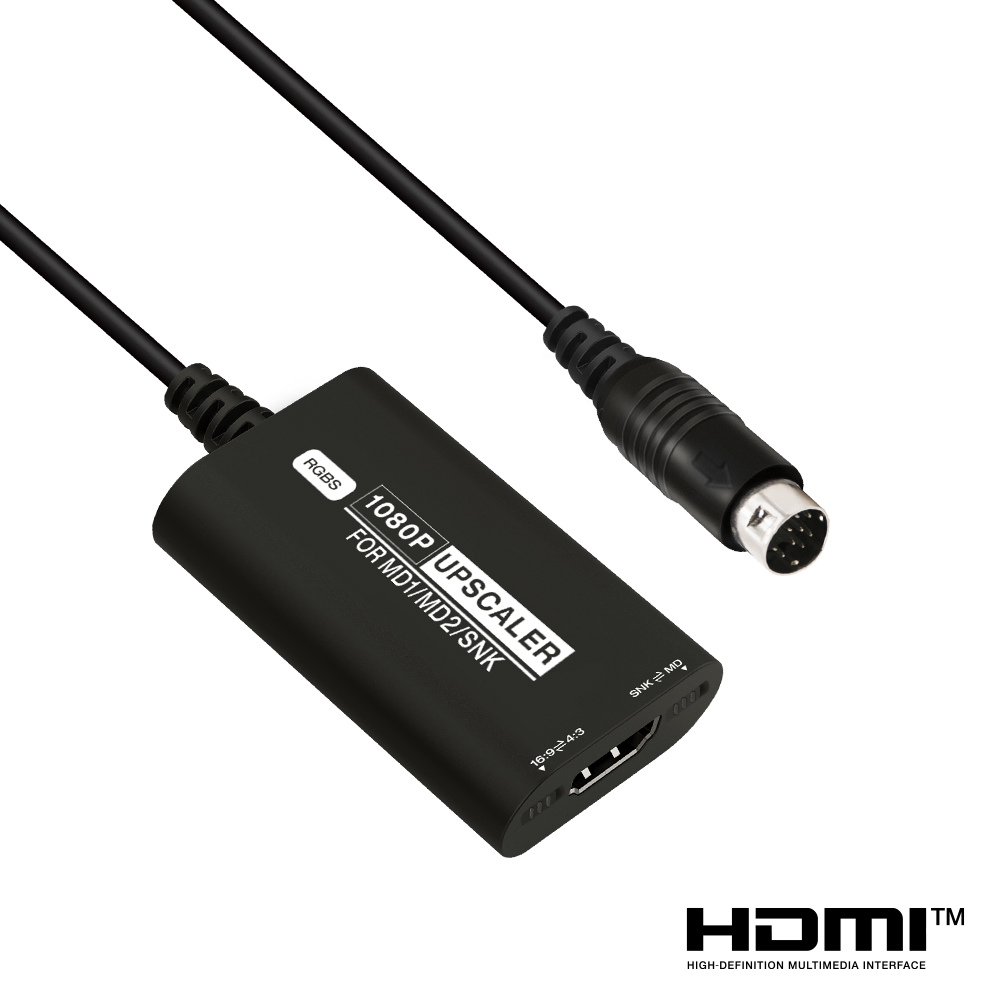 RGBS Upscaler For SEGA MD1 MD2 - Retro Gaming Hard Drive review and price
