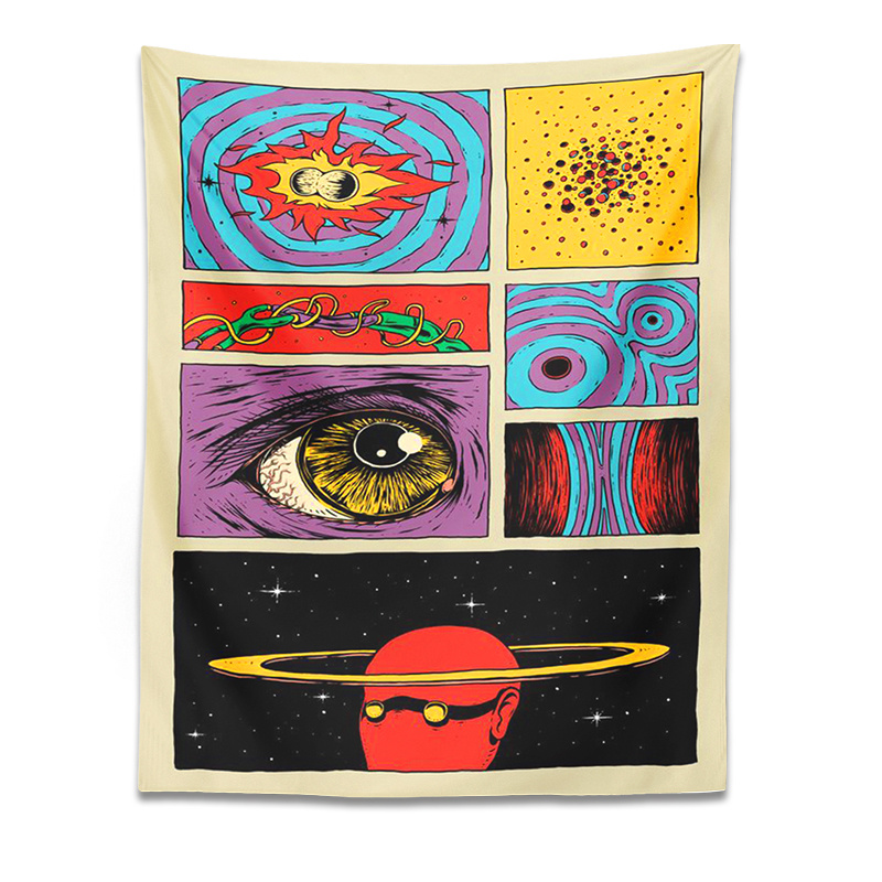 VIKAMA Psychedelic Collage Art - Retro Gaming Gadgets review and price