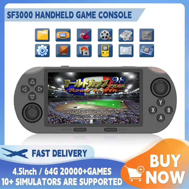SF3000 Portable Handheld Game  - Retro Gaming Device Handheld review and price