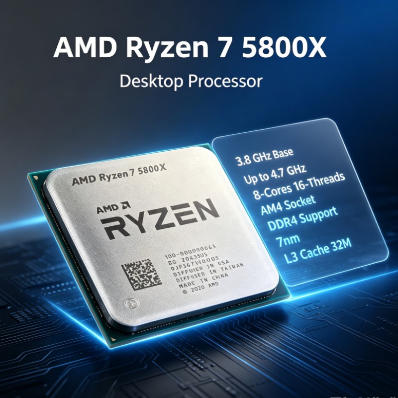 AMD Ryzen 7 5800X R7 5800X Des - Amd Cpu Ryzen 7 review and price