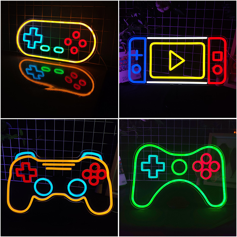 Arcade Neon Sign LED Game Room - Retro Gaming Projector review and price