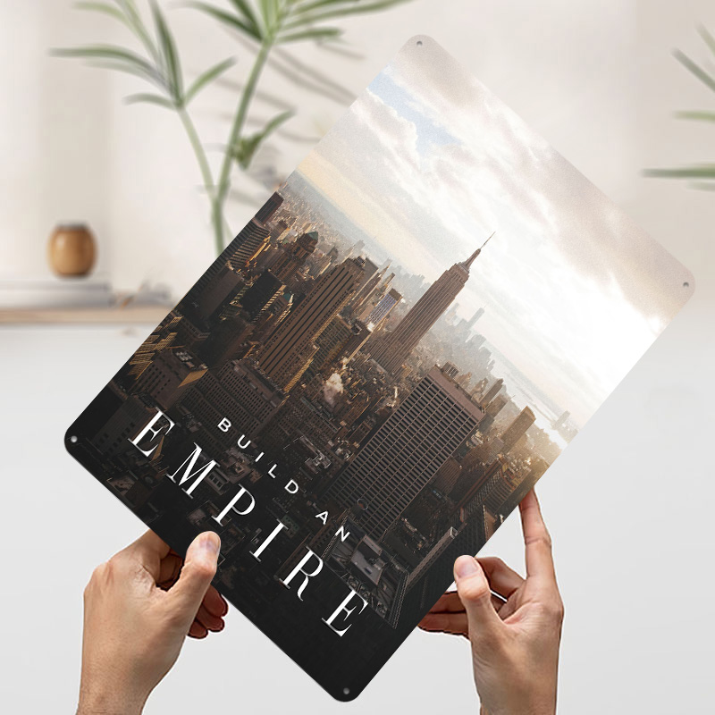 Build An Empire Metal Poster C - Retro Gaming Empire review and price