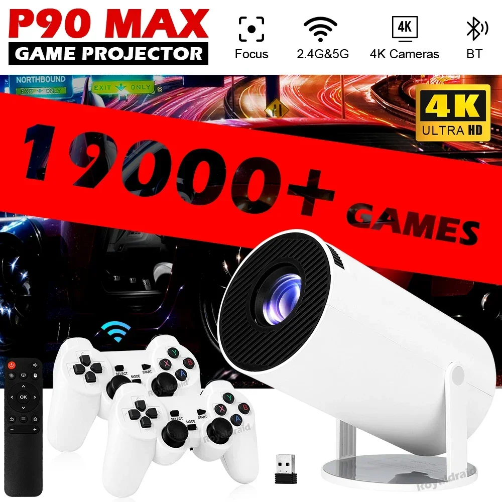 P90 Max Portable Smart Gaming  - Retro Gaming With Projector review and price