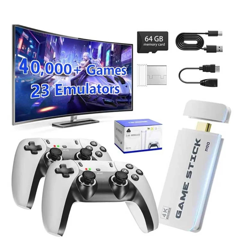M15 4K TV Game Stick 64GB Buil - Retro Gaming Tv review and price