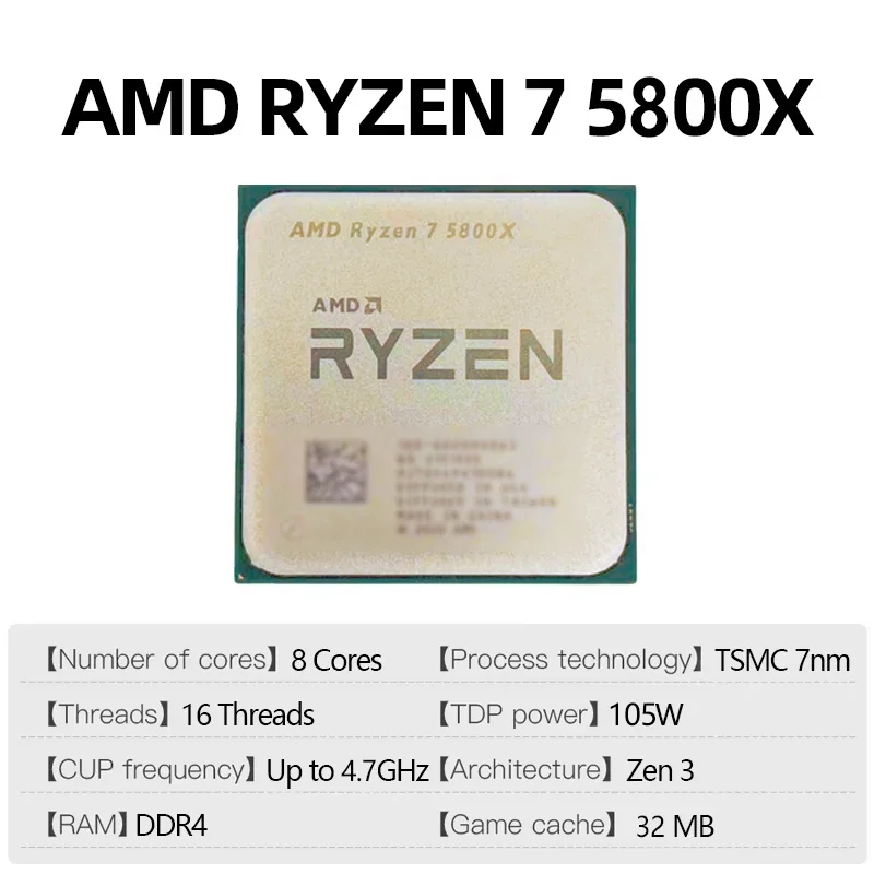AMD Ryzen 7 5800X AMD R7 5800X - Amd Cpu Ryzen 7 review and price