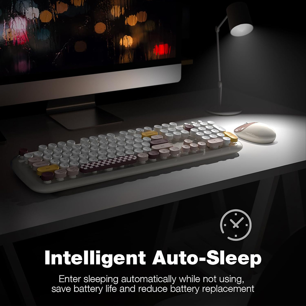 Candy Color Retro Round Key Wi - Retro Gaming Kc review and price
