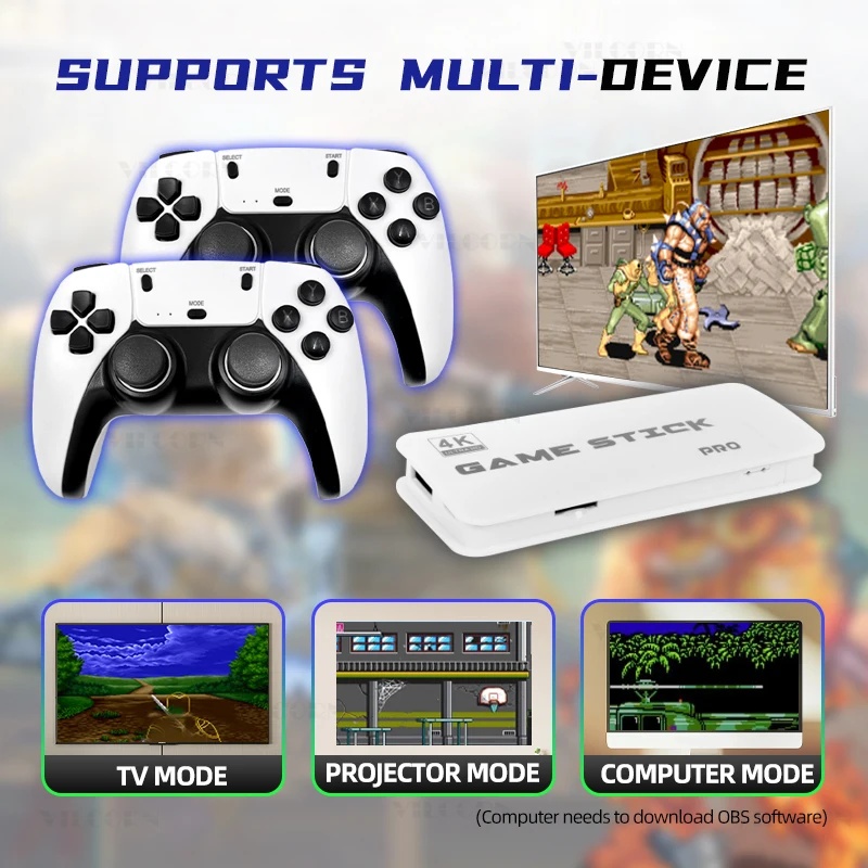VILCORN 4K HD Game Stick Retro - Retro Gaming With Projector review and price