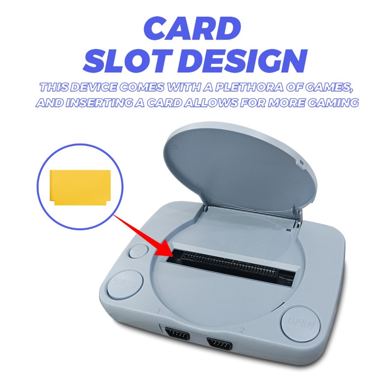 FC Plug-in console design, 8-b - Retro Gaming Box review and price
