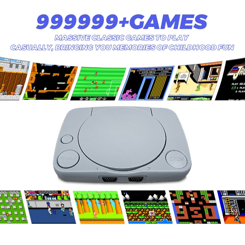 FC Plug-in console design, 8-b - Retro Gaming Box review and price