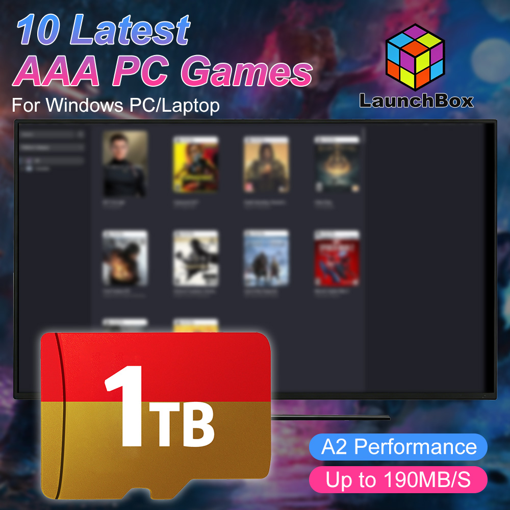 JMachen 1TB Game TF Card Built - Retro Gaming Windows review and price