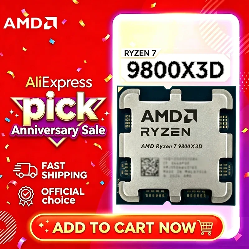 AMD Ryzen 7 9800X3D R7 9800X3D - Amd Cpu Ryzen 7 review and price