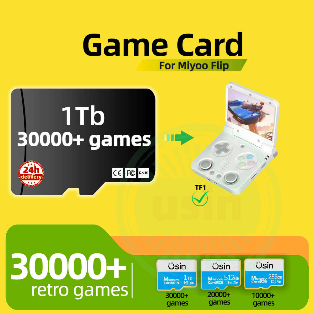Game Card For Miyoo Flip 30000 - Retro Gaming Pro review and price
