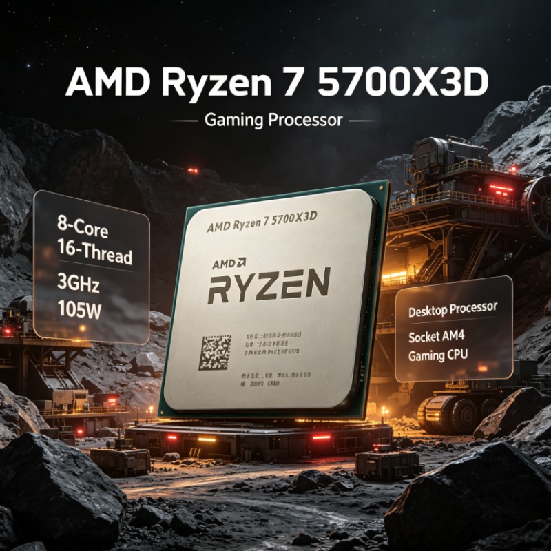 AMD Ryzen 7 5700X3D AM4 Deskto - Amd Cpu Ryzen 7 review and price