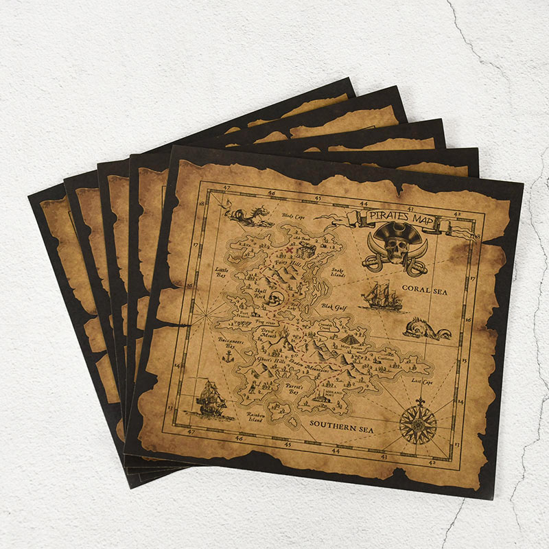 Pirate Adventure Treasure Hunt - Retro Poster Gaming review and price