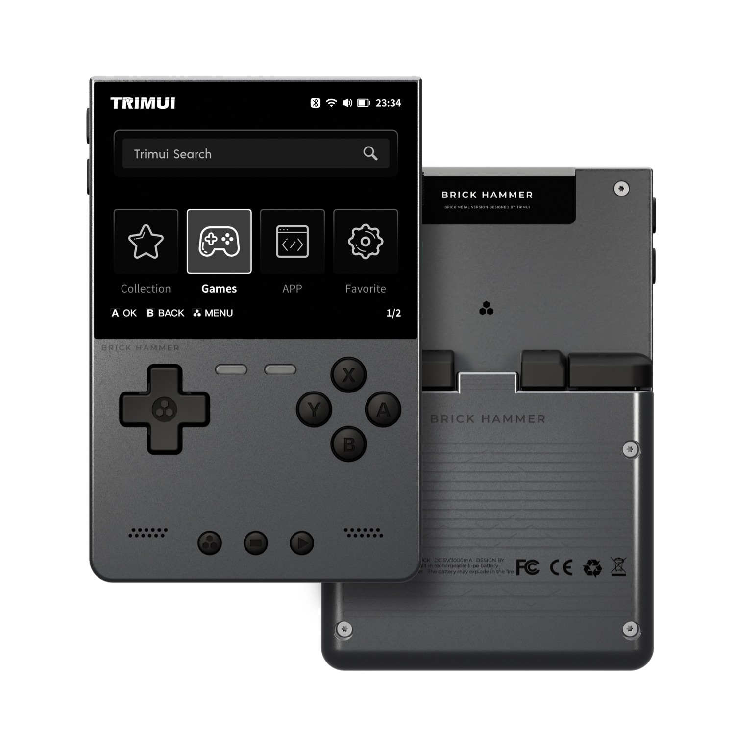 TRIMUI BRICK HAMMER Retro Hand - Retro Gaming Device Handheld review and price