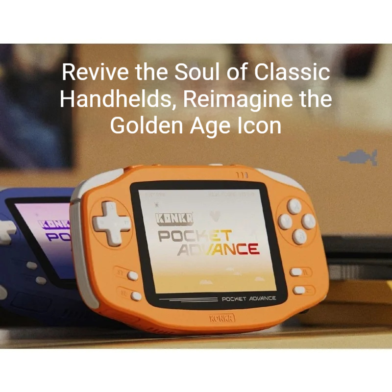 AYANEO KONKR Pocket Advance Re - Retro Gaming Gadgets review and price