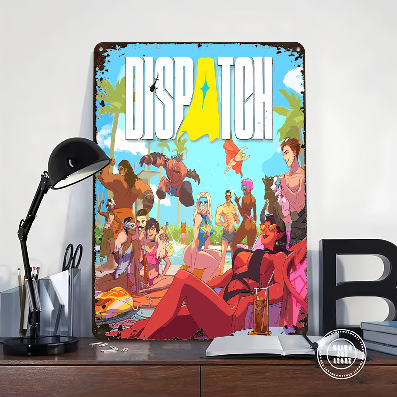Dispatch: Poolside Gathering P - Retro Poster Gaming review and price
