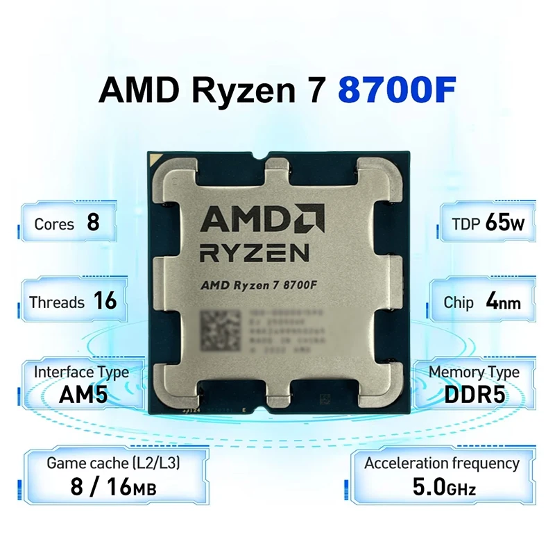 AMD Ryzen 7 8700F 4nm AM5 Gami - Amd Cpu Ryzen 7 review and price